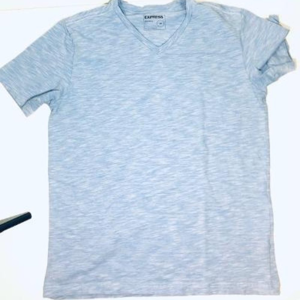 EXPRESS Large Blue Men's Shirt